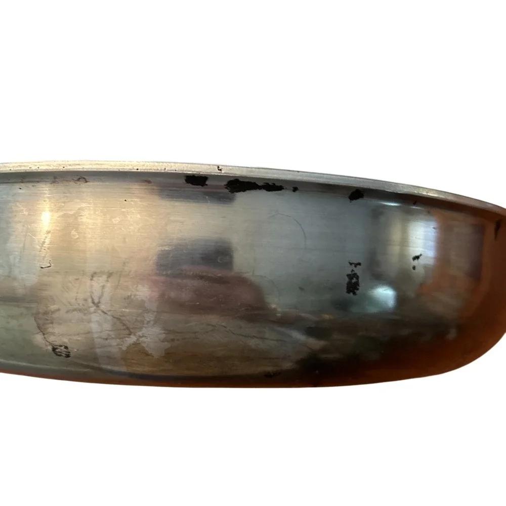 Demeyere Stainless Steel 11 Inch Fry Pan 5 Ply Halogen Induction 18/10 Belgium